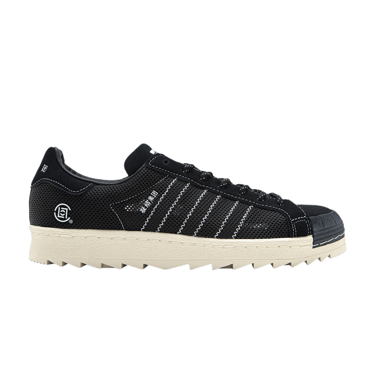 CLOT x Neighborhood x adidas Superstar 'Black'