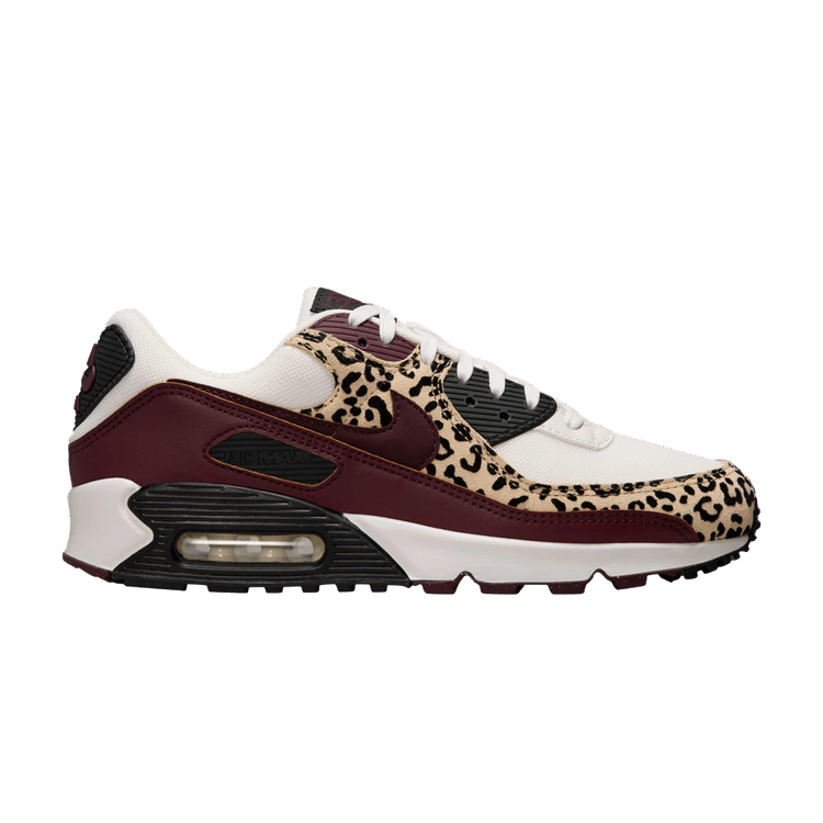 Nike Wmns Air Max 90 'Burgundy Leopard'