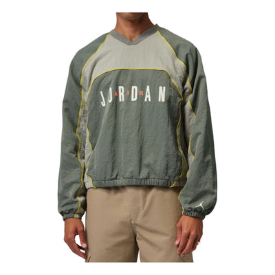 Air Jordan Flight Long-Sleeve Warm-Up Top 'Vintage Lichen Spruce Fog'