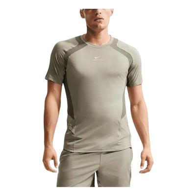 Nike Pro Dri-FIT ADV T-Shirt 'Light Army Medium Olive Light Liquid Lime'