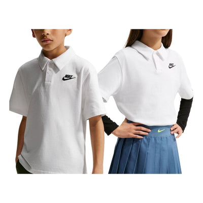 (GS) Nike Sportswear Club Polo 'White'