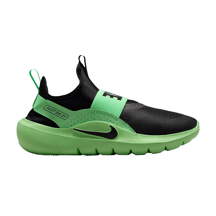 Nike Flex Runner 4 GS 'Black Illusion Green'