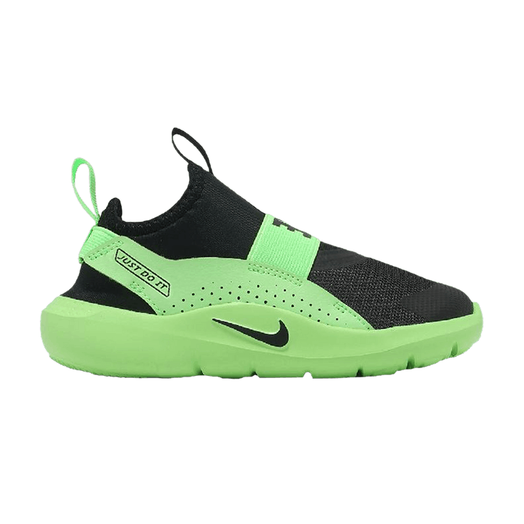 Nike Flex Runner 4 GS 'Black Black-Illusion Green'