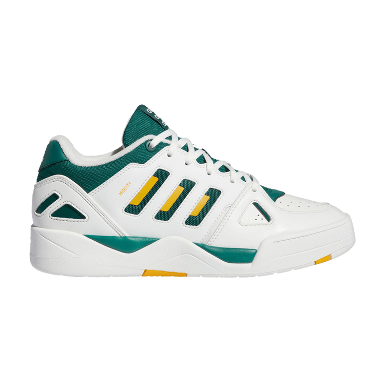 Adidas Midcity Low 'White Collegiate Green Yellow'