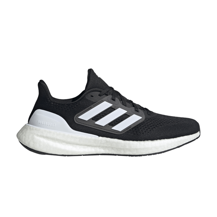adidas PureBoost 23 Wide 'Black White'