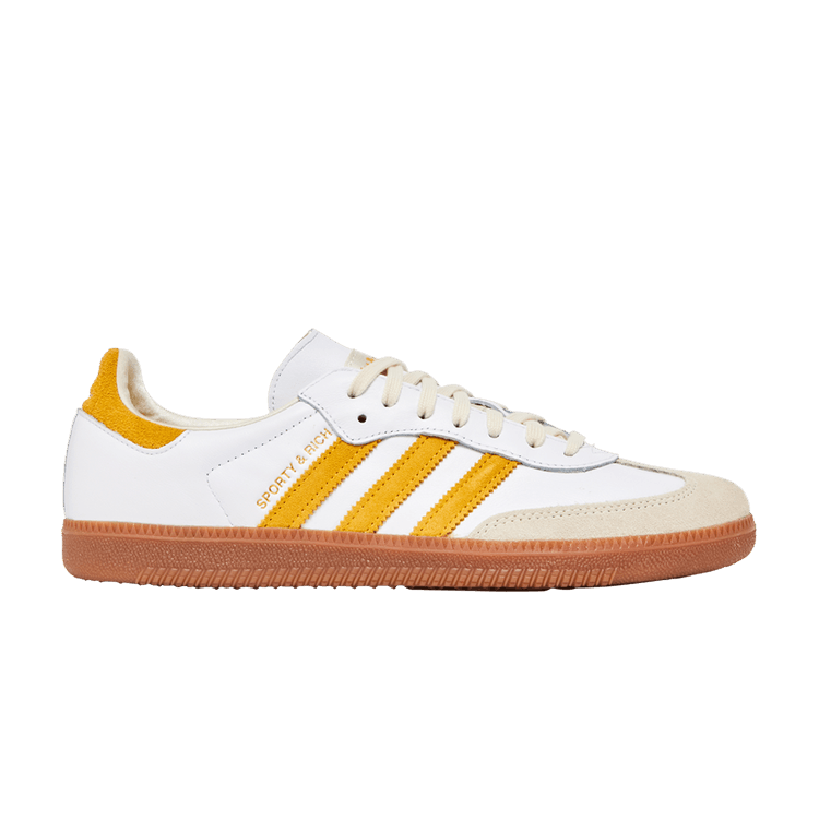 Sporty & Rich x adidas Samba OG 'White Bold Gold'