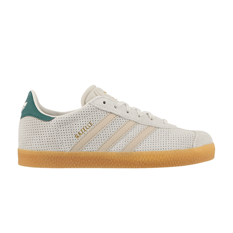 Adidas Gazelle J 'Aluminium Collegiate Green'