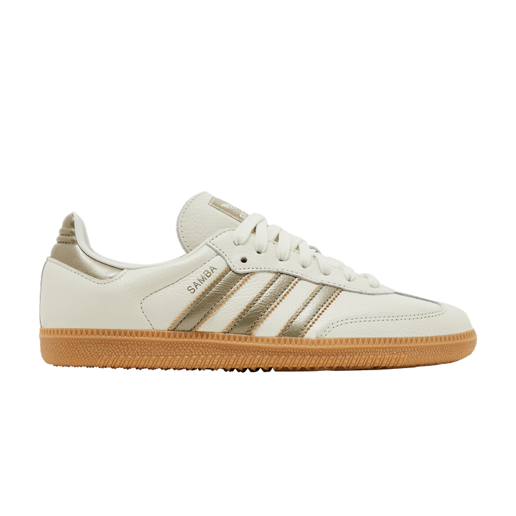 adidas Wmns Samba OG 'Off White Wonder Gold Metallic'