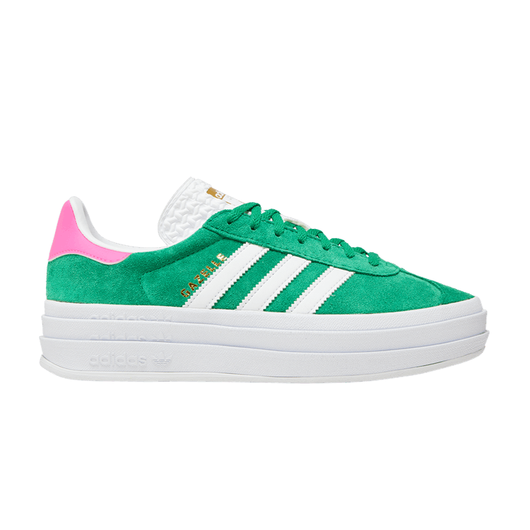 adidas Wmns Gazelle Bold 'Green Lucid Pink'