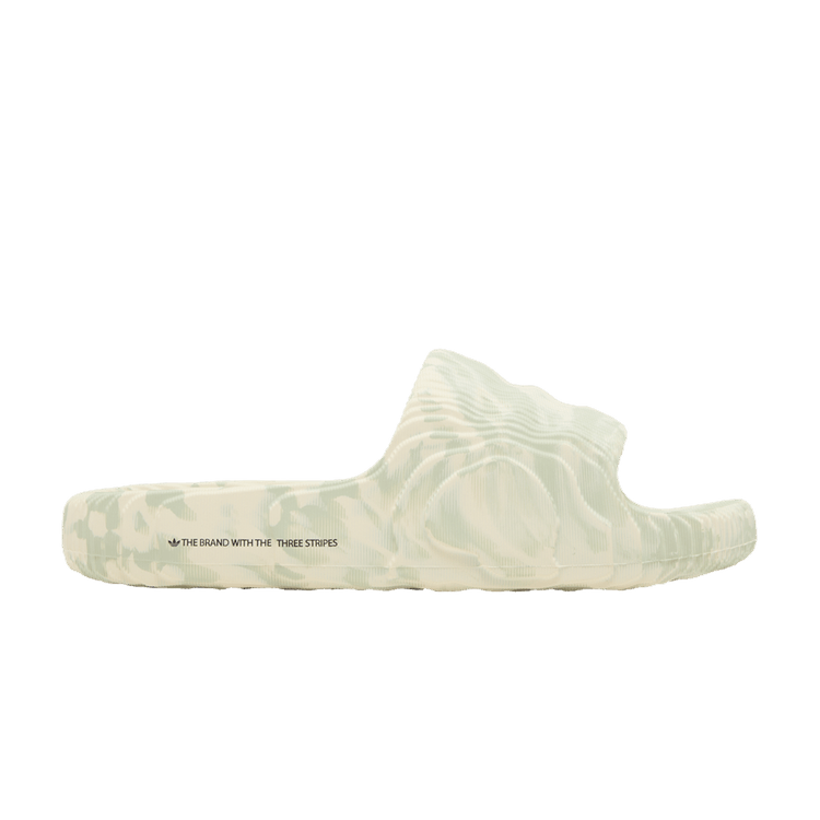adidas Adilette 22 Slide 'Cream White Linen Green'