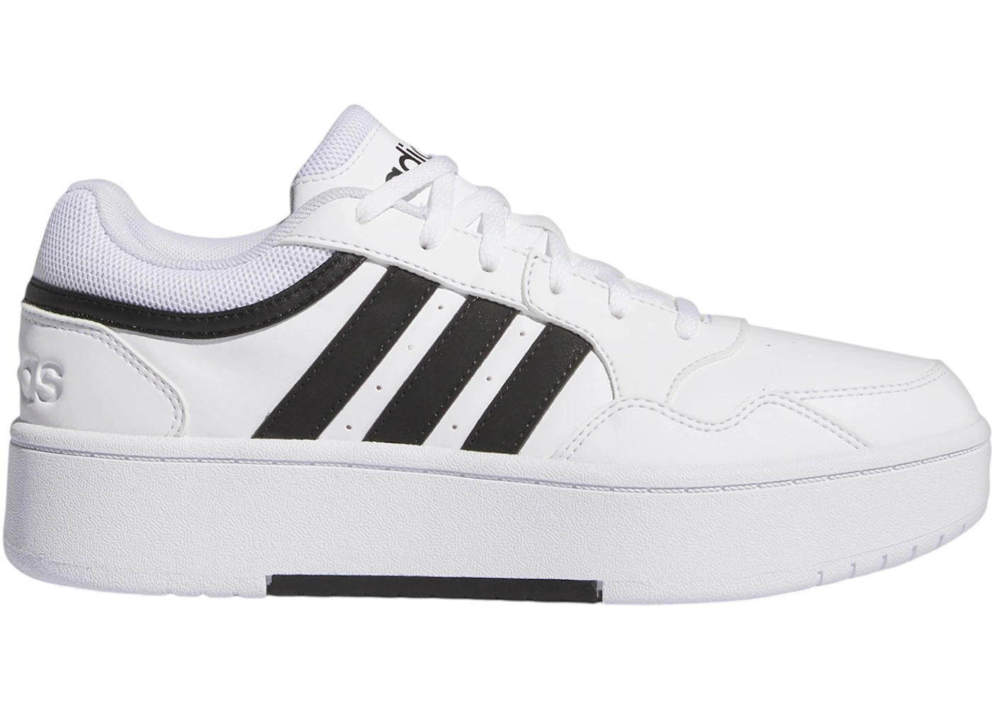 adidas Hoops 3.0 Bold White Core Black (Women's)