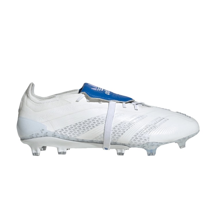 David Beckham x adidas Predator Elite Laceless FG 'White Blue Bird'