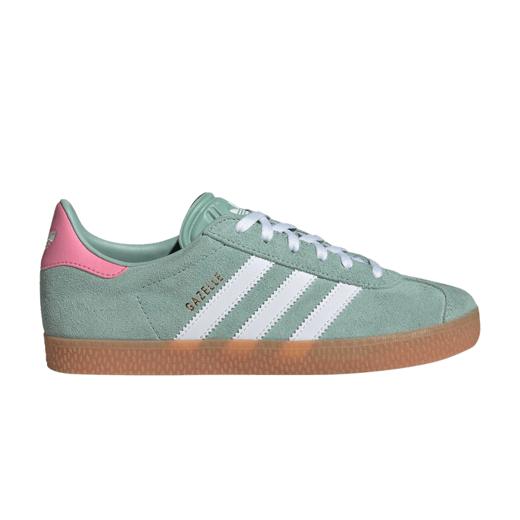 adidas Gazelle J 'Hazy Green Bliss Pink'