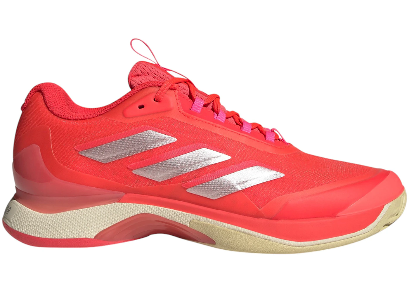 adidas Avacourt 2 Lucid Red Silver Metallic Warm Vanilla (Women's)