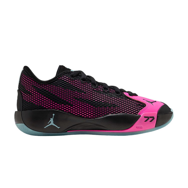 Air Jordan Luka 77 GS 'Black Laser Fuchsia Bleached Turquoise'