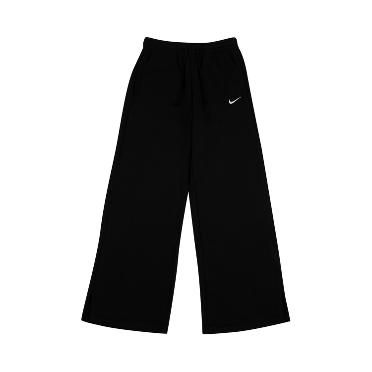 Nike NSW Phoenix Fleece Wide-Leg Sweatpants 'Black/Sail'