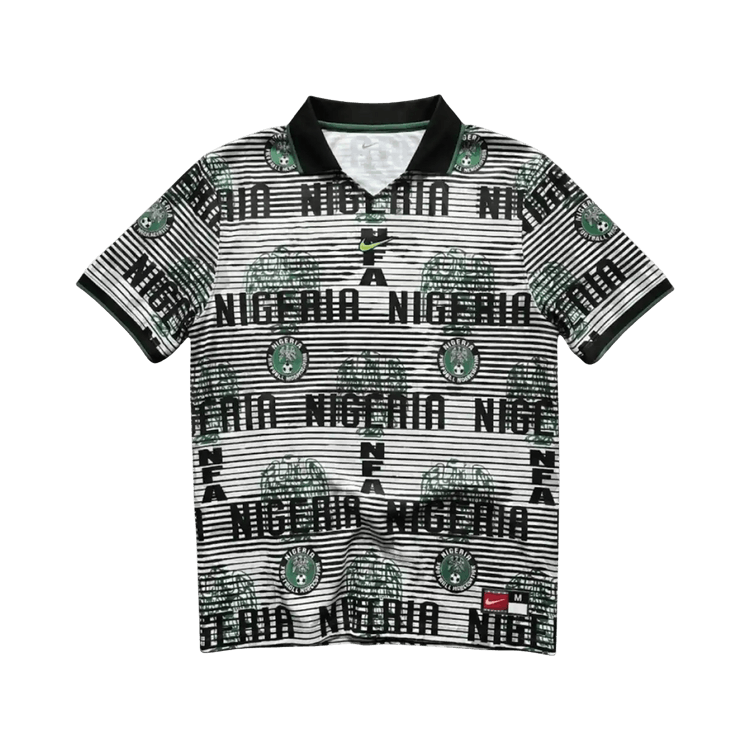 Nike Nigeria Energy Jersey 'White/Black/Pine'