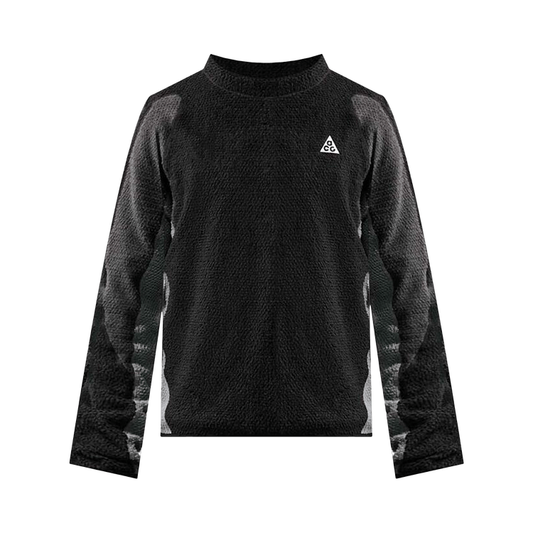Nike ACG Wolf Lichen Crew-Neck Top 'Black/Anthracite/Cool Grey/Summit White'