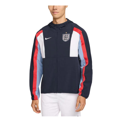 Nike England Energy Dri-FIT Woven Jacket 'Obsidian Work Blue Speed Red'