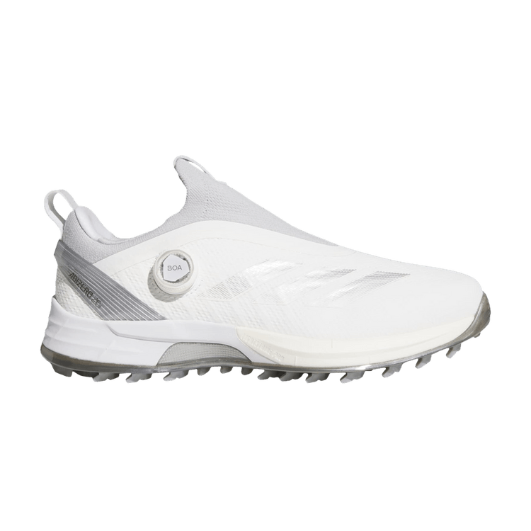 adidas Adizero ZG BOA Spikeless Golf 'White Silver Metallic'