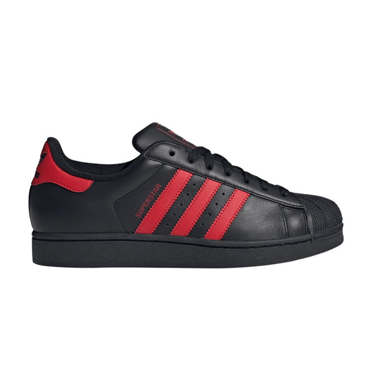 adidas Superstar 2 'Core Black Better Scarlet'
