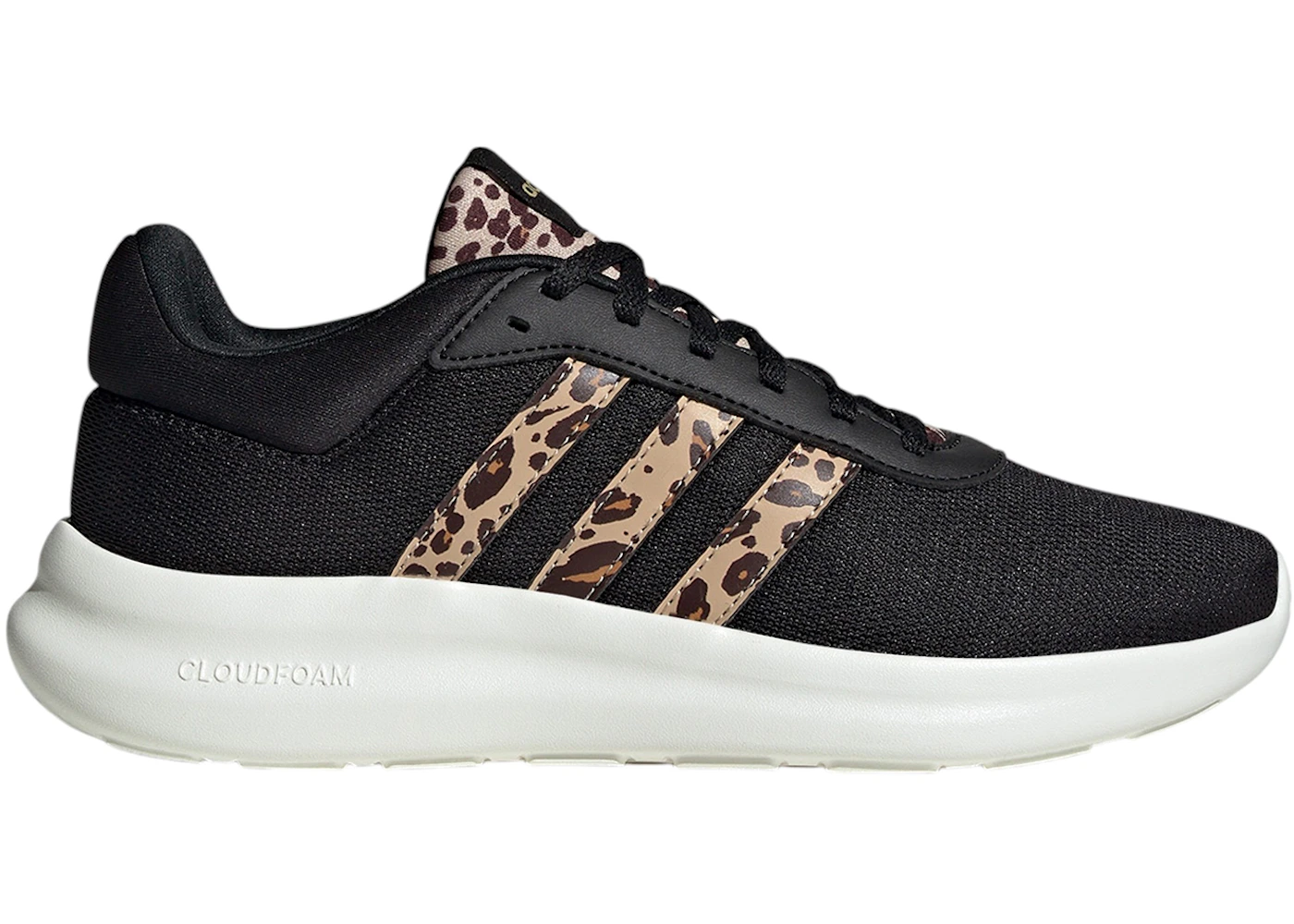adidas Lite Racer 4.0 Core Black Magic Beige Off White (Women's)
