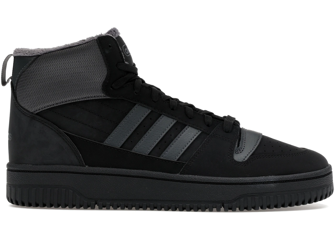 adidas Break Start Mid Winterized Black Grey Six