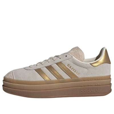 (WMNS) adidas Gazelle Bold 'Cream White Brown Desert'