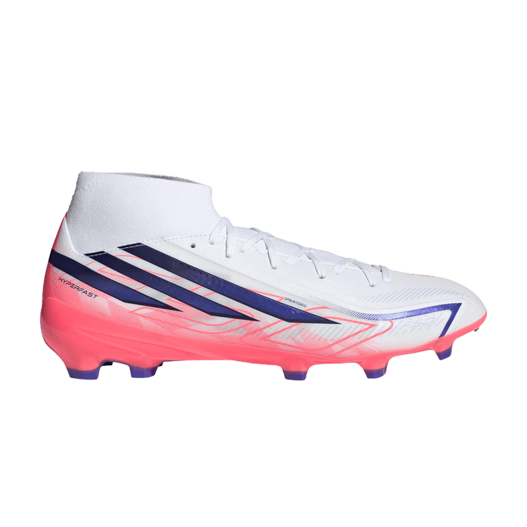 adidas F50 Hyperfast League Mid FG 'Cloud White Solar Turbo'
