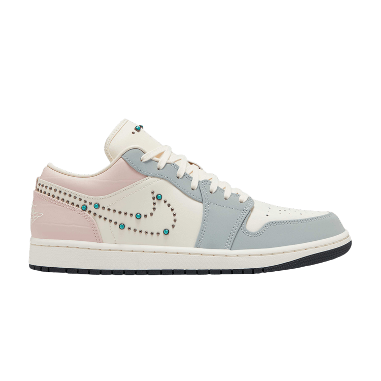 Air Jordan 1 Low 'Gem Studded Swoosh'