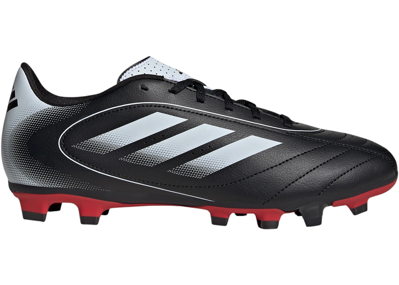 adidas Goletto IX FG/MG Black White Better Scarlet