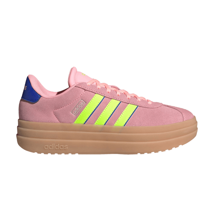 Adidas Wmns VL Court Bold 'Pink Spark Lucid Lemon'