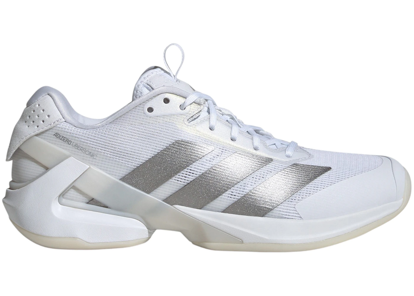 adidas Adizero Ubersonic 5 Cloud White Silver Metallic (Women's)