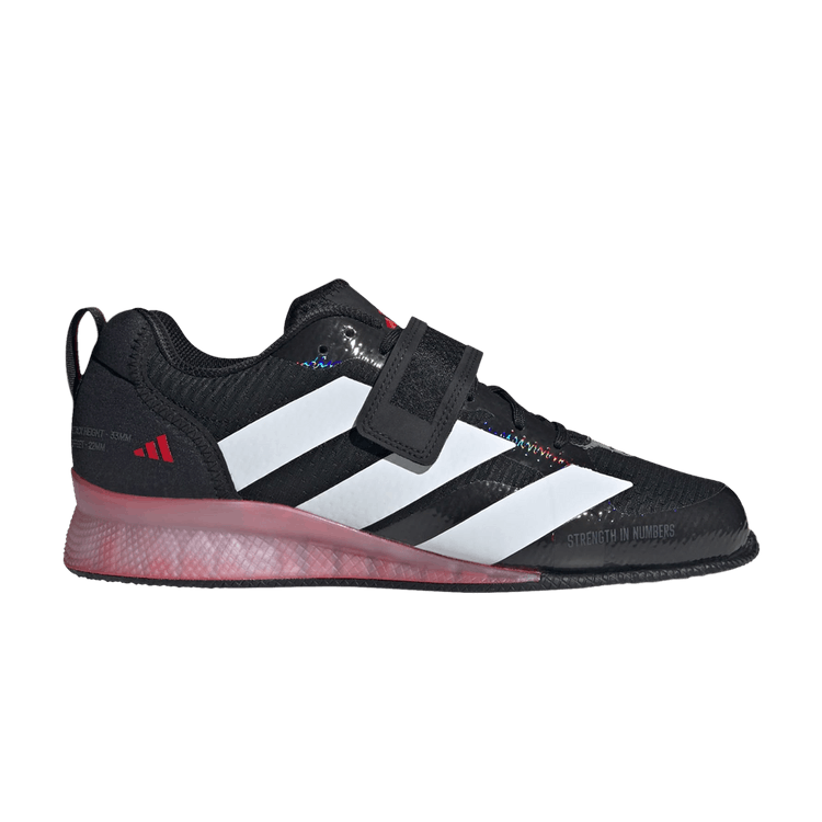 adidas Adipower Weightlifting 3 'Black White Pure Ruby'