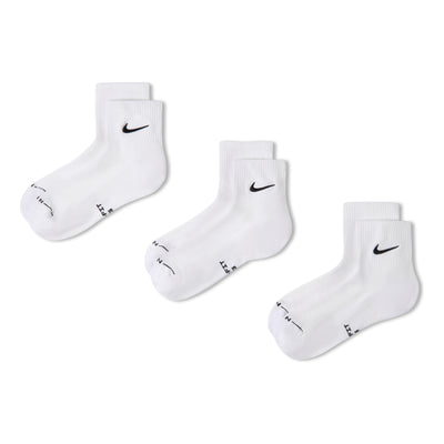 Nike Everyday Elevated Ankle (3 pairs) 'White'