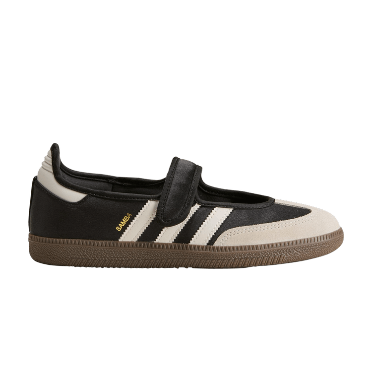 adidas Wmns Samba Jane 'Core Black Off White Gold Metallic'