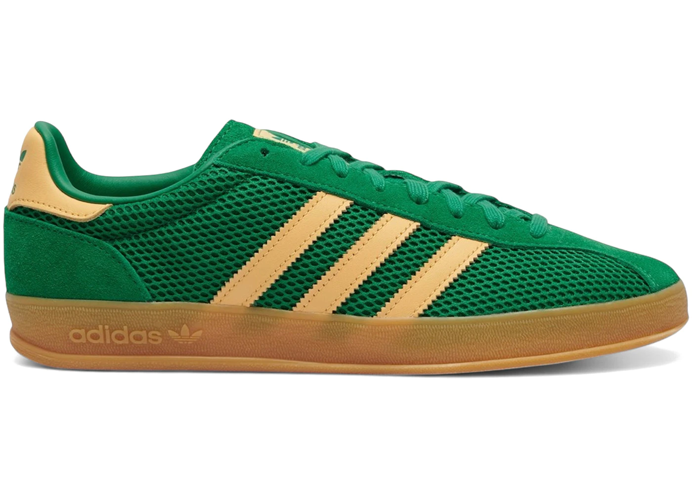 adidas Gazelle Indoor Pro Semi Court Green Yellow Gum