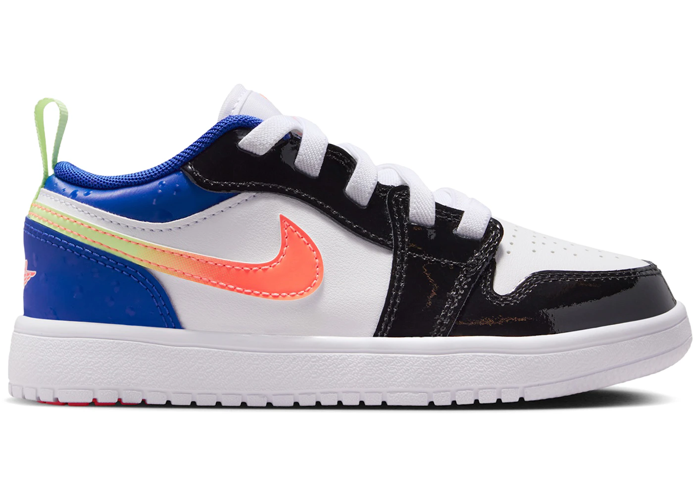 Jordan 1 Low ALT SE White Black Royal Bright Mango (PS)