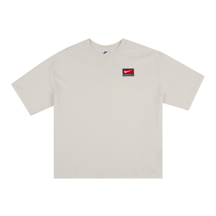 Nike Life Short-Sleeve Boxy Knit Top 'Phantom'