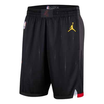 Nike Dri-FIT NBA Houston Rockets Swingman Shorts 'Black Amarillo'