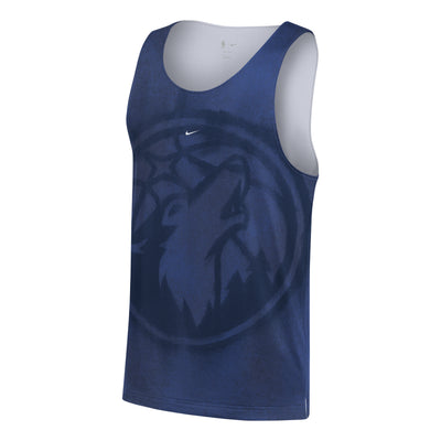 Nike Minnesota Timberwolves Standard Issue Jersey 'Rush Blue White'