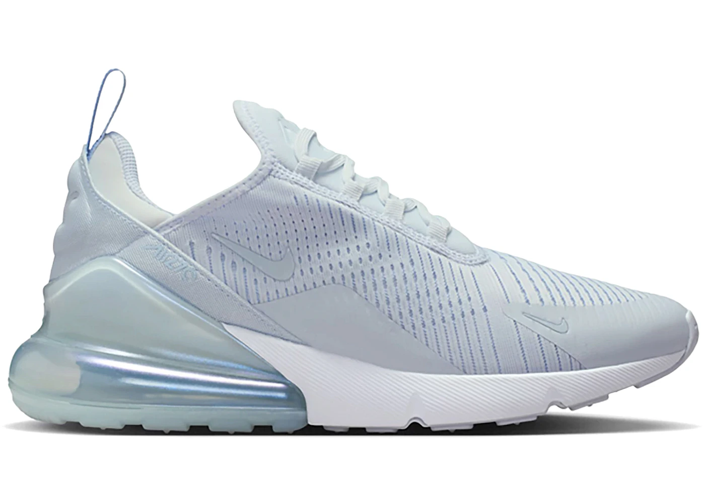 Nike Air Max 270 Blue Tint Ashen Slate Football Grey (Women's)