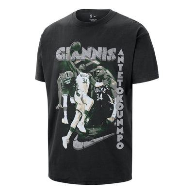 Nike NBA Giannis Antetokounmpo T-Shirt 'Black'