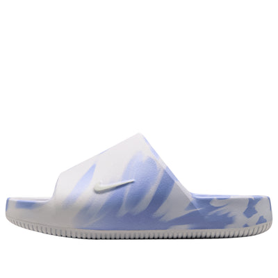 (WMNS) Nike Calm 2.0 Marbled Slides 'Summit White Football Grey'