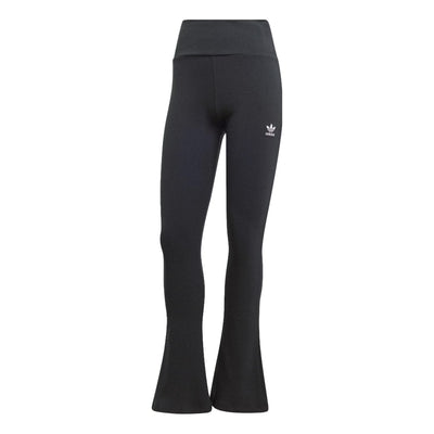 (WMNS) adidas Essentials Rib Flared Pant 'Black'