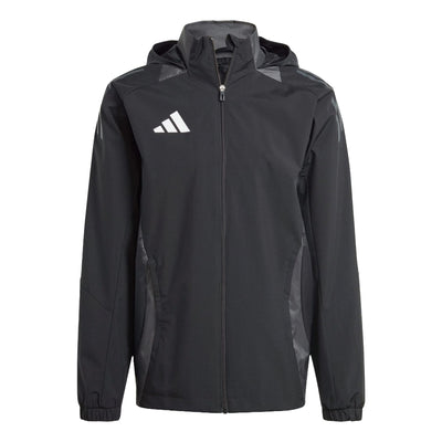 adidas Tiro 24 Competition All-Weather Jacket Asia Sizing 'Black Grey'