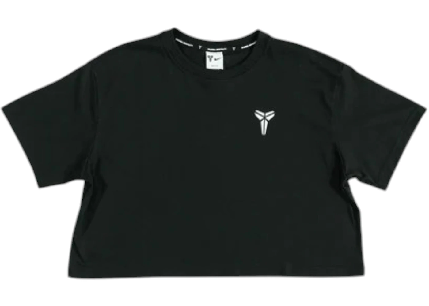 Nike Kobe Bryant Cropped Basketball Loose fit T-shirt Black/White
