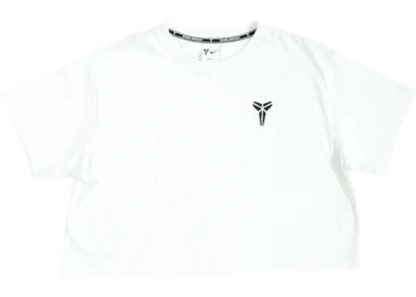 Nike Kobe Bryant Cropped Basketball T-shirt White/Black