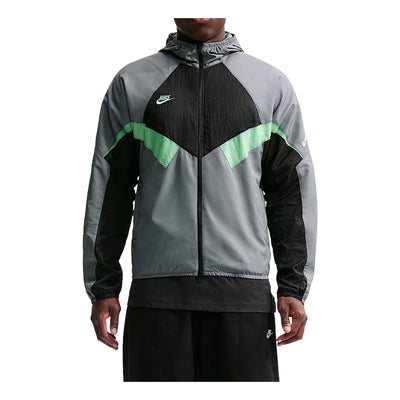 Nike Premier Repel Hooded Woven Track Jacket 'Illusion Green Cool Grey Black'