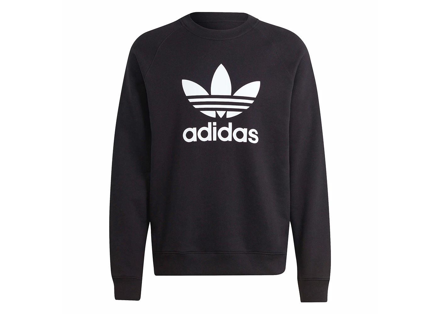 adidas Adicolor Classics Trefoil Crewneck Sweatshirt Black